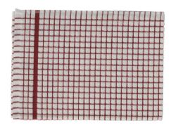 Red Polidri Tea Towel